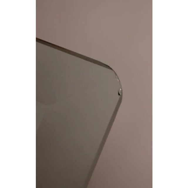 McGuire 1970s McGuire Style Leather & Rattan Dining Table For Sale - Image 4 of 4