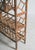 Brown Vintage Tortoiseshell Bamboo & Rattan Chippendale Etagere Bookcase For Sale - Image 8 of 8