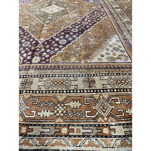 Textile 1920s Persian Khotan Area Rug 6’9″ X 13’1″ For Sale - Image 7 of 10