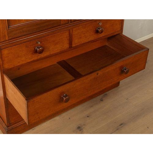 Textile Antique Linen Press, 1840s For Sale - Image 7 of 13