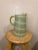 Glass 1960s Color Craft Green Spaghetti String Pitcher For Sale - Image 7 of 7