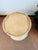 Tan 1970s 'Sheaf of Wheat' Stacked Rattan End Table Attributed to McGuire For Sale - Image 8 of 11