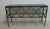 1990s Universal Furniture New Bohemian Wildflower Console Sofa Table For Sale - Image 9 of 12