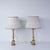 Second Half of the 19th Century Candelabra Gold Leaf Table Lamps, Italy, Set of 2 For Sale - Image 4 of 18