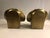 1950s 1950s Heavy Brass Clam Sea Shell Bookends For Sale - Image 5 of 9
