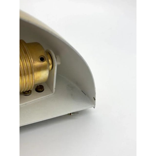 Vintage Half Moon Wall Sconce from Form Leuchte For Sale - Image 6 of 9