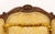 Louis XV Yellow Silk Damask Upholstered Walnut Bergere For Sale - Image 4 of 11