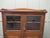Arts and Crafts Bookcase in Oak and Stained Glass, 1880 For Sale - Image 4 of 8