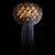 Metal Flower of Life Chandelier from Willowlamp, 2012 For Sale - Image 7 of 9
