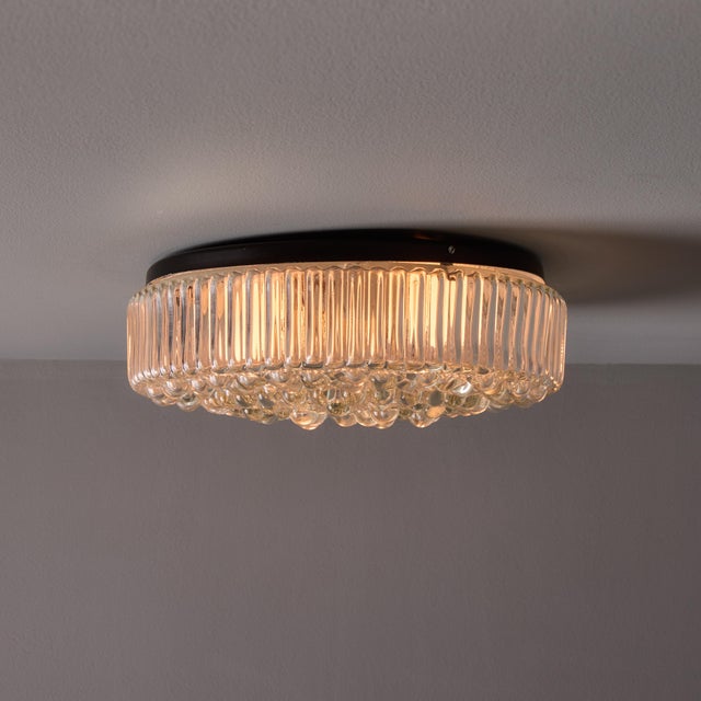 1960s Helena Tynell Bubble Glass Flush Mount for Limburg For Sale - Image 10 of 18