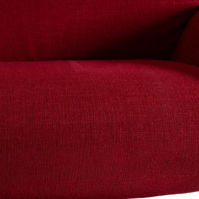 Fabric Three-Seater Red Electric Function Evita Sofa from Koinor For Sale - Image 9 of 15