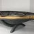 Bring natural warmth and timeless style to your home with this **Vintage Mid-Century Modern (MCM) Pencil Reed Rattan Canoe...
