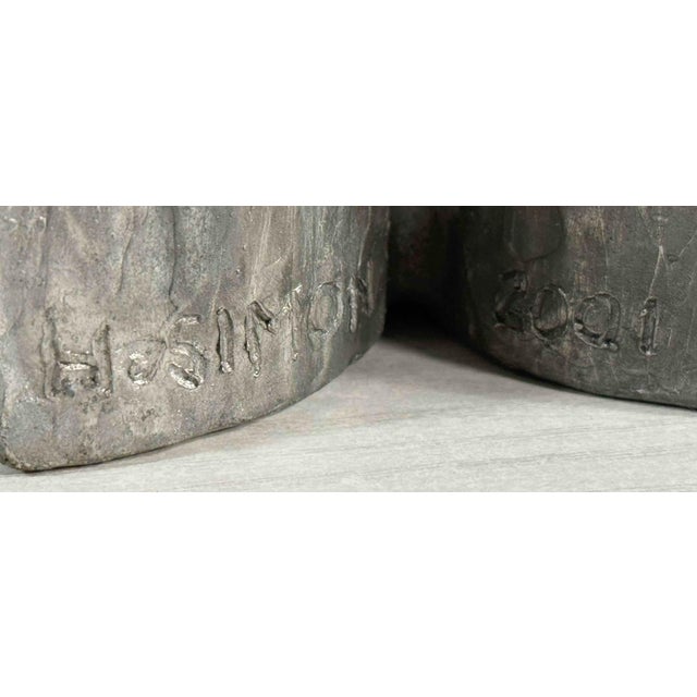 "Absolut/Inside Out" — Abstract Aluminum Sculpture, Herbert Simon 2001 For Sale - Image 4 of 6