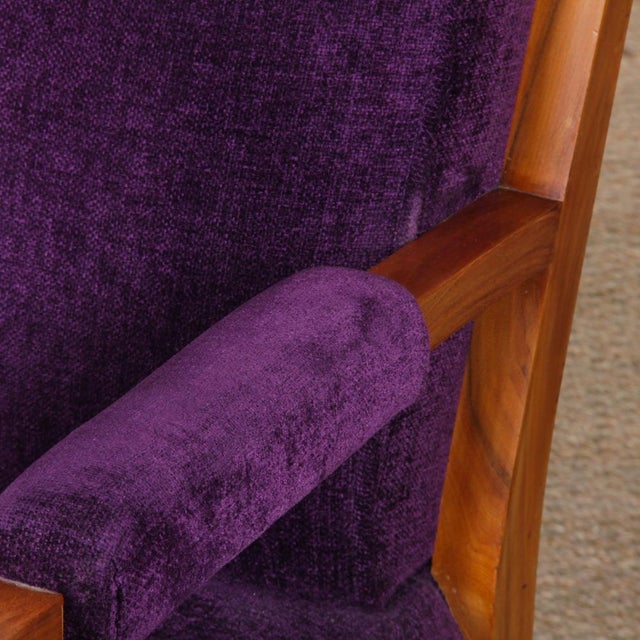 Armchairs in the style of Jules Leleu, 1940, Set of 2 For Sale - Image 3 of 8
