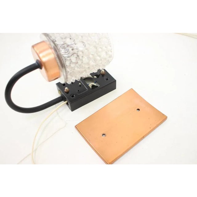 Mid-Century Wall Lamp from Drukov, 1970s For Sale - Image 9 of 11