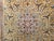 Vintage Persian Tabriz Rug, Hand-Knotted Wool, Floral Pattern, Moss Green & Caramel, 7x10 For Sale - Image 17 of 18