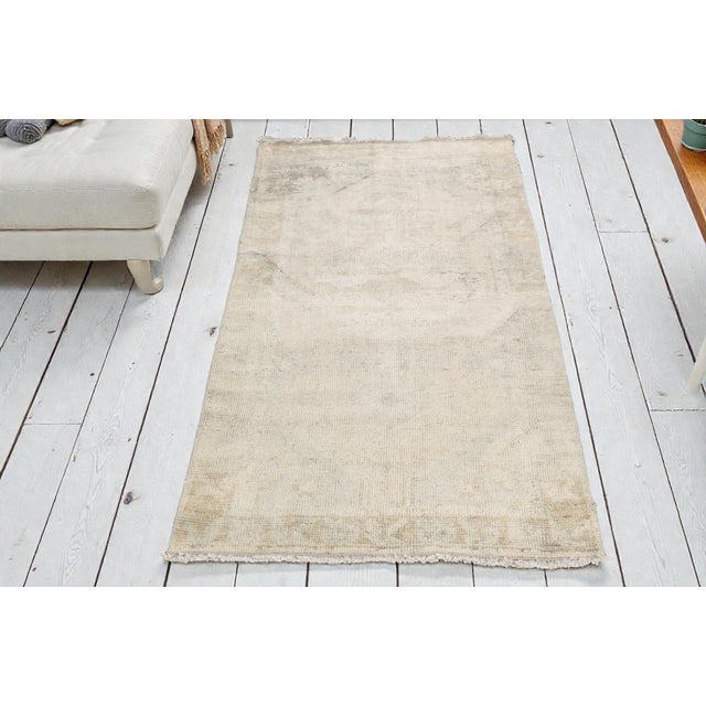 Ethnic Vintage Wool Carpet For Sale - Image 4 of 10
