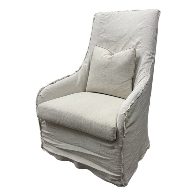 Verellen Norah Slipcover Swivel Glider For Sale