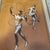 Two Contemporary Original Paintings by Stephen Heigh “Hoop Dance #1-2” - Set of Two For Sale In Philadelphia - Image 6 of 9