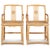 This lovely pair of chairs come from Shanxi and were made in the mid 19th century in the 'Southern Official' style - a...