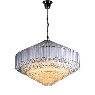 Collection Iceberg Chandelier in Metal and Glass by Jago For Sale