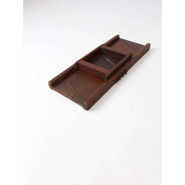 Antique Large Primitive Kitchen Mandolin For Sale - Image 6 of 9