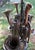 ​Vintage Outdoor Garden Fountain of Sculpted Mid-Century Brass Musical Instruments- 6 Ft+ Kinetic Water Feature For Sale - Image 4 of 18