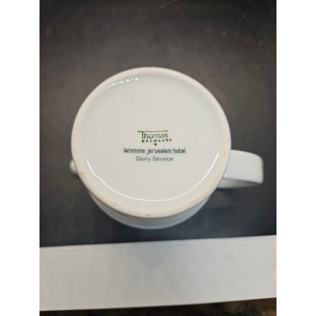 Mid-Century Modern Vintage Thomas Porzellan (Thomas Germany) Creamer For Sale - Image 3 of 3