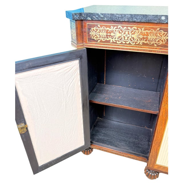 Regency Rosewood Breakfront Side Cabinet, 1815 For Sale - Image 14 of 18