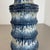 Fat Lava Multi-Color Blue Zigzag Vase from Scheurich, Germany Wgp, 1970s For Sale - Image 15 of 18