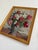 Mid 20th Century Mid-Century Roses in Chinoiserie Vase Oil Painting For Sale - Image 5 of 9