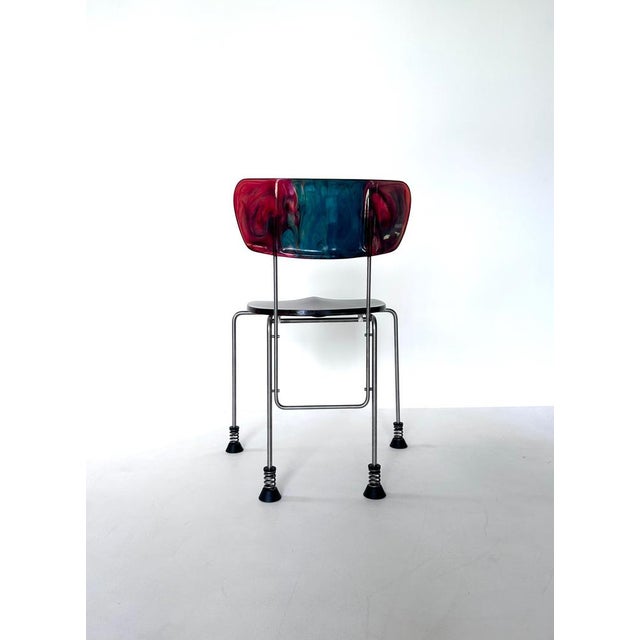 Broadway chair, Gaetano Pesce, Bernini, 1993 Gaetano Pesce ‘Broadway’ chair produced by Bernini with four rubber-capped...