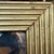 Gold French Directoire Giltwood Mirror With Reeded Face, 19th Century For Sale - Image 8 of 10
