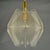 Pendant Lamp in Acrylic Glass, Wire and Brass, 1970s For Sale - Image 6 of 18