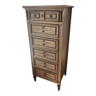 Hollywood Regency Upright Jewelry Dresser For Sale