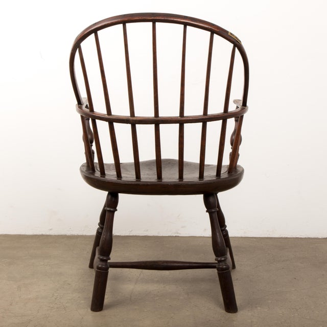 Late 18th Century Vintage Windsor Chair For Sale - Image 4 of 12