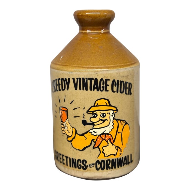 Vintage English Cider Flagon For Sale