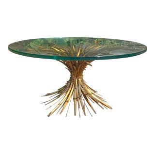 1960s Italian Sheaf of Wheat Coffee Table For Sale