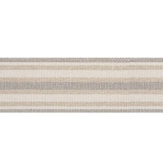 Schumacher Levant Tape in Stone For Sale