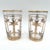 Mid-Century Gold Palm Tree Drinking Glasses - Set of 2 For Sale In New York - Image 6 of 9