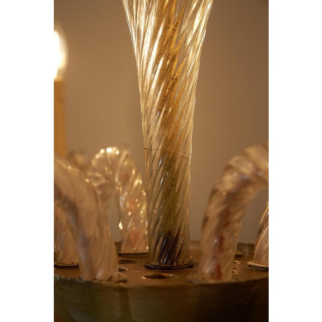 Murano Glass Sea Horse Chandelier by Barovier & Toso, 1900s For Sale - Image 15 of 16