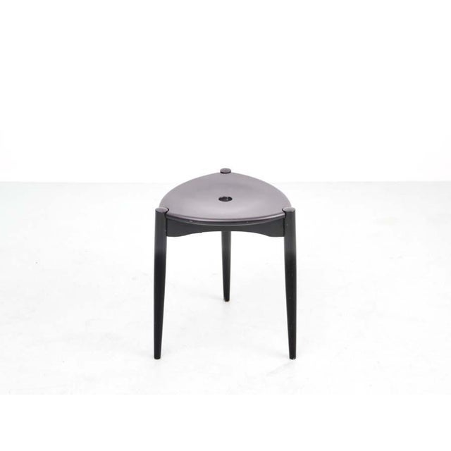 Wood Mid-Century Modern Scandinavain Stool, 1960s For Sale - Image 7 of 7