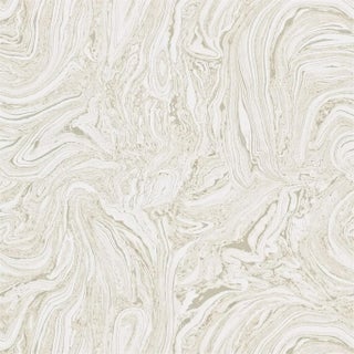 Harlequin Makrana Wallpaper in Stone - a Sample For Sale