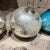 Blue 1960s Set of Five Hand Blown Mercury Glass Gazing Spheres Mexico For Sale - Image 8 of 8