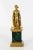 19th Century Antique Continental Gilt Bronze Malachite Sculpture Hamlet For Sale - Image 3 of 11