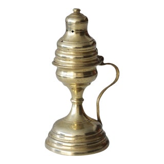 18th Century Antique Italian Brass Censer Incense Burner For Sale