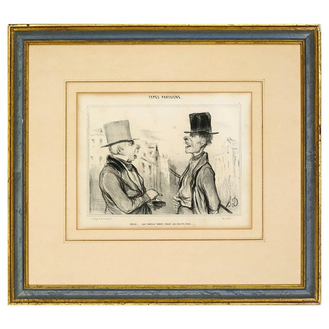 Voilà\.\. is an original colored lithograph, realized in 1839 by Honoré Daumier (1808-1879). The artwork is from the...