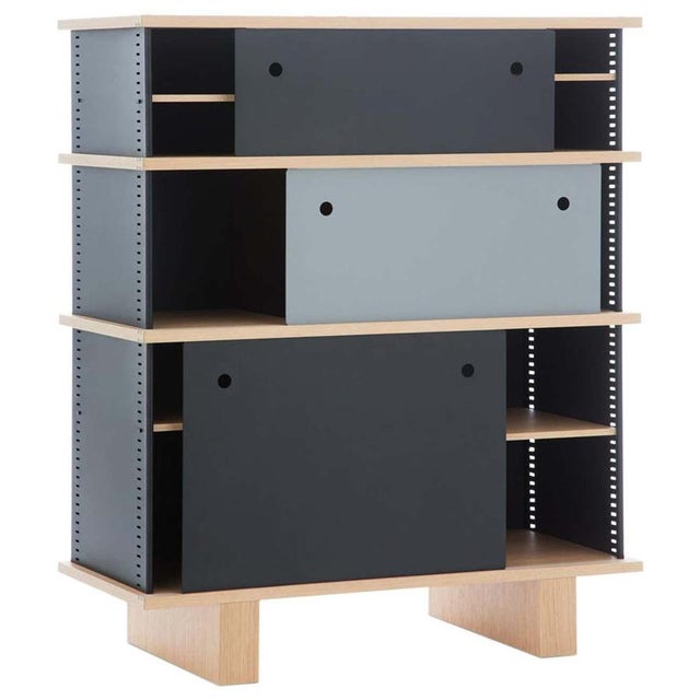 Not Yet Made - Made To Order Nuage Shelving Unit in Wood and Aluminium by Charlotte Perriand for Cassina For Sale - Image 5 of 7
