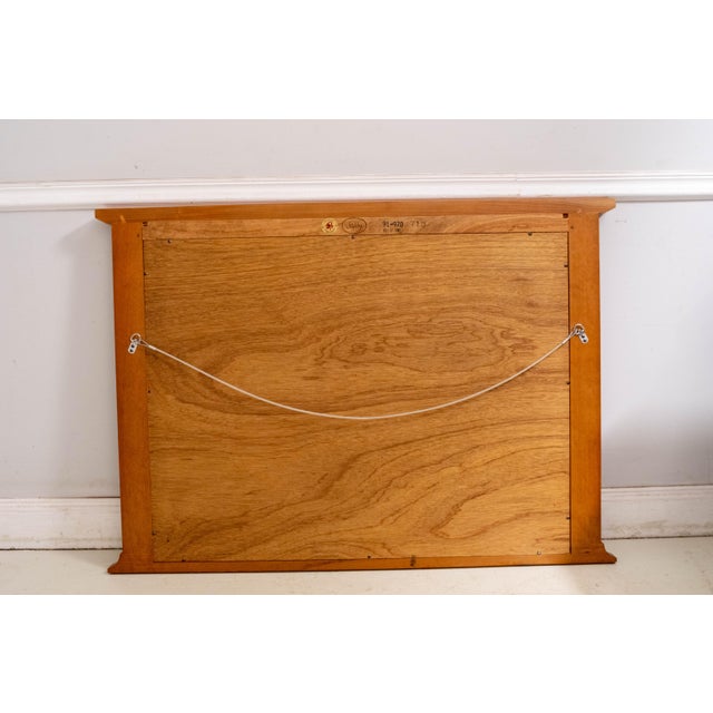 Stickley Cherry Mission Style Harvey Ellis Inlaid Mirror For Sale - Image 9 of 10