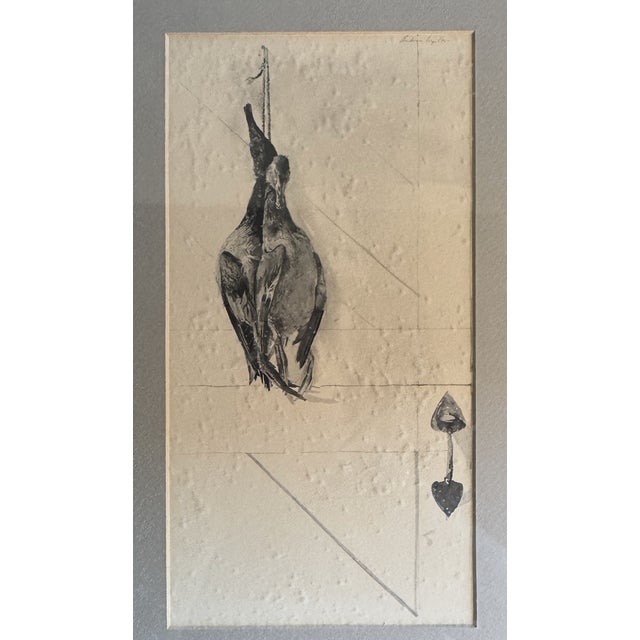 This is a framed reprint of Canvasbacks by Andrew Wyeth, one of the best-known American realist painters of the 20th...